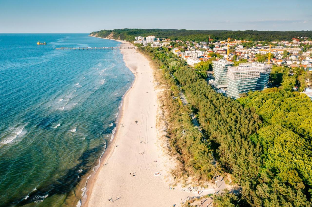 Apartament Riviera Z Tarasem - Playa Baltis Miedzyzdroje Bagian luar foto
